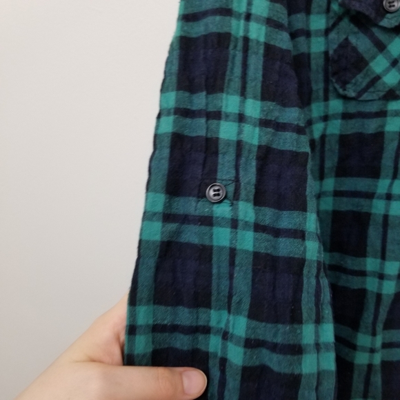 Plaid button down - Picture 4 of 5